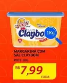 Oferta de Claybom - Margarina Com Sal por R$7,99 em Assaí Atacadista