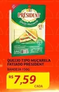 Oferta de Queijo Tipo Mucarela Fattiado por R$7,59 em Assaí Atacadista