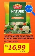 Oferta de Seara - Seleta Mista De Legumes Congelada Nature por R$16,99 em Assaí Atacadista