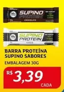 Oferta de Supino - Barra Proteína por R$3,39 em Assaí Atacadista