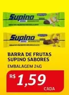 Oferta de Supino - Barra De Frutas por R$1,59 em Assaí Atacadista