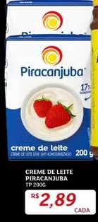 Oferta de Piracanjuba - Creme De Leite por R$2,89 em Assaí Atacadista