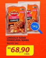 Oferta de Seara - Linguiça Suina Congelada por R$68,9 em Assaí Atacadista