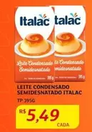 Oferta de Italac - Leite Condensado Semidesnatado por R$5,49 em Assaí Atacadista