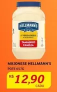 Oferta de Hellmann's - Maionese por R$12,9 em Assaí Atacadista