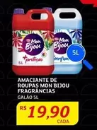 Oferta de Mon Bijou - Amaciante De Roupas Fragrâncias por R$19,9 em Assaí Atacadista