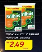 Oferta de Brilhus - Esponja Multiúso por R$2,49 em Assaí Atacadista