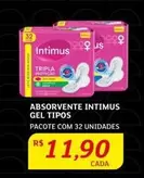 Oferta de Intimus - Absorvente Gel Tipos por R$11,9 em Assaí Atacadista