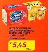 Oferta de Sabores - Leite Fermentado Chamyto Sabores Ou Iogurte De Polpa Ninho Sabores por R$5,45 em Assaí Atacadista