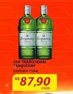 Oferta de Tanqueray - Gin por R$87,9 em Assaí Atacadista