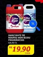 Oferta de Mon Bijou - Amaciante De Roupas Fragrâncias por R$19,9 em Assaí Atacadista