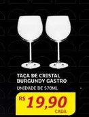 Oferta de De   - Taça De Cristal Burgundy Gastro por R$19,9 em Assaí Atacadista