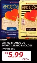 Oferta de Pacote - Arroz Branco Ou Parboilizado por R$5,99 em Assaí Atacadista