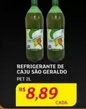 Oferta de São Geraldo - Refrigerante De Caju por R$8,89 em Assaí Atacadista