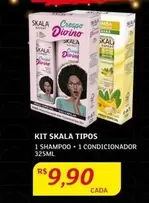 Oferta de Skala - Kit  Tipos 1 Shampoo + 1 Condicionador por R$9,9 em Assaí Atacadista