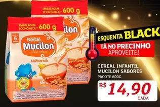 Oferta de Sabores - Cereal Infantil Mucilon Sabores Pacote por R$14,9 em Assaí Atacadista