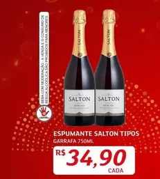 Oferta de Salton - Espumante Tipos por R$34,9 em Assaí Atacadista