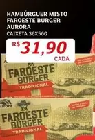 Oferta de Aurora - Hamburguer Misto Faroeste Burger por R$31,9 em Assaí Atacadista