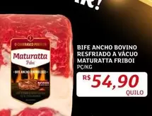 Oferta de Maturatta - Bife Ancho Bovino Resfriado A Vacuo  Friboi por R$54,9 em Assaí Atacadista