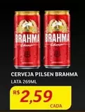 Oferta de Brahma - Cerveja Pilsen por R$2,59 em Assaí Atacadista