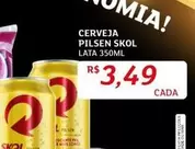 Oferta de Pilsen - Cerveja Skol por R$3,49 em Assaí Atacadista