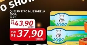 Oferta de De   - Queijo Tipo Mussarela por R$43,9 em Assaí Atacadista