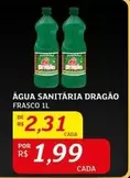 Oferta de Dragão - Água Sanitária por R$2,31 em Assaí Atacadista