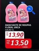 Oferta de Urca - Amaciante De Roupas Floral por R$13,9 em Assaí Atacadista