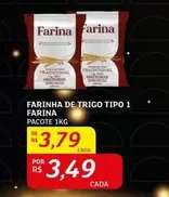 Oferta de Farina - Farinha De Trigo Tipo 1 por R$3,79 em Assaí Atacadista