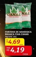 Oferta de Pacote - Farinha De Mandioca Branca Fina por R$4,19 em Assaí Atacadista