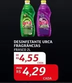 Oferta de Urca - Desinfetante por R$4,55 em Assaí Atacadista