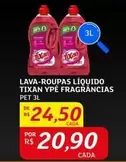 Oferta de Tixan - Lava-Roupas Líquido Ype Fragrâncias por R$24,5 em Assaí Atacadista