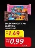 Oferta de Marilan - Bolinho Sabores por R$1,49 em Assaí Atacadista