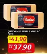 Oferta de Queijo Mussarela por R$41,9 em Assaí Atacadista