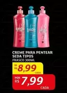 Oferta de Seda - Creme Para Pentear por R$8,99 em Assaí Atacadista