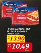 Oferta de Rezende - Lasanha Congelada Sabores por R$13,9 em Assaí Atacadista