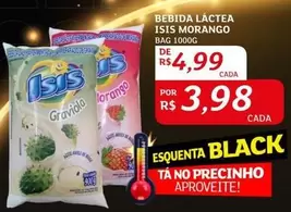 Oferta de Isis - Bebida Lactea Morango por R$4,99 em Assaí Atacadista