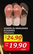 Oferta de Havaianas - Sandália  Elegance por R$24,9 em Assaí Atacadista