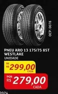 Oferta de Aro - Pneu  13 175/75 85t por R$299 em Assaí Atacadista