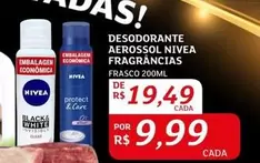 Oferta de Nivea - Desodorante Aerossol Fragrâncias por R$19,49 em Assaí Atacadista