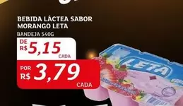 Oferta de Sabor - Bebida Láctea Sabor Morango por R$3,79 em Assaí Atacadista