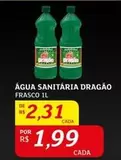 Oferta de Dragão - Água Sanitária por R$2,31 em Assaí Atacadista