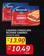 Oferta de Rezende - Lasanha Congelada Sabores por R$13,9 em Assaí Atacadista