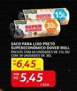 Oferta de Super - saco para lixo prote supereconómico roll por R$5,45 em Assaí Atacadista