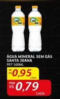 Oferta de Rs - Agua Mineral Sem Gas por R$0,95 em Assaí Atacadista