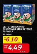 Oferta de Sabores - Leite Fermentado Kids por R$6,1 em Assaí Atacadista