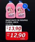 Oferta de Urca - Amaciante De Roupas Floral por R$13,9 em Assaí Atacadista