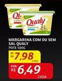 Oferta de Qualy - Margarina Com Ou Sem Sal por R$7,98 em Assaí Atacadista