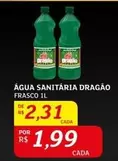 Oferta de Dragão - Água Sanitária por R$2,31 em Assaí Atacadista