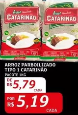 Oferta de Pacote - Arroz Parboilizado Tipo 1 por R$5,79 em Assaí Atacadista